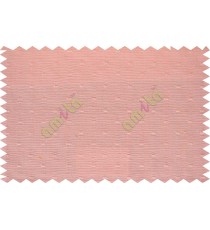 Light pink with square thread dots main cotton curtain designs